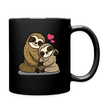 Loving Sloth Loving Sloth - Full Colour Mug - black - Right
