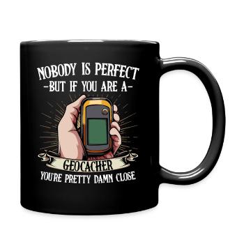 Geocaching - Full Colour Mug - black - Right