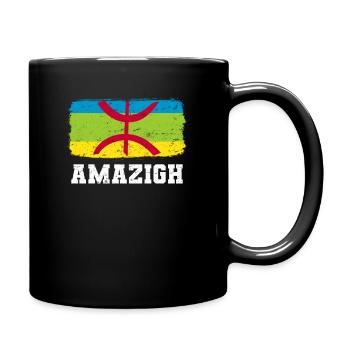 Amazigh Flag - Full Colour Mug - black - Right