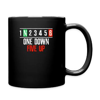 Motorcycling Motorcyclist Motorcycle Biker - Full Colour Mug - black - Right