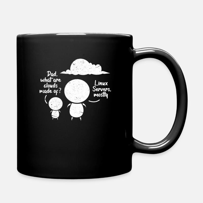 Softwareentwickler Programmierer Software Linux - Tasse einfarbig - Schwarz