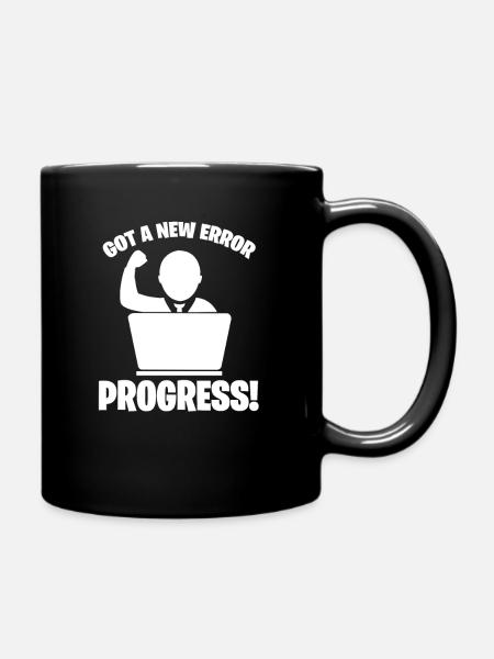 Software developer programmer software - Full Colour Mug - black