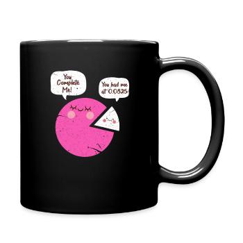 Math geometry math mathematician gift - Full Colour Mug - black - Right