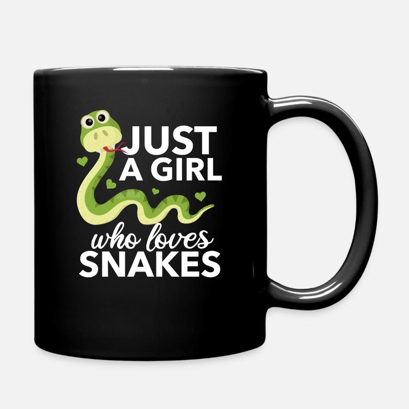 Snake - Full Colour Mug - black