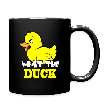 What the Duck - Full Colour Mug - black - Right