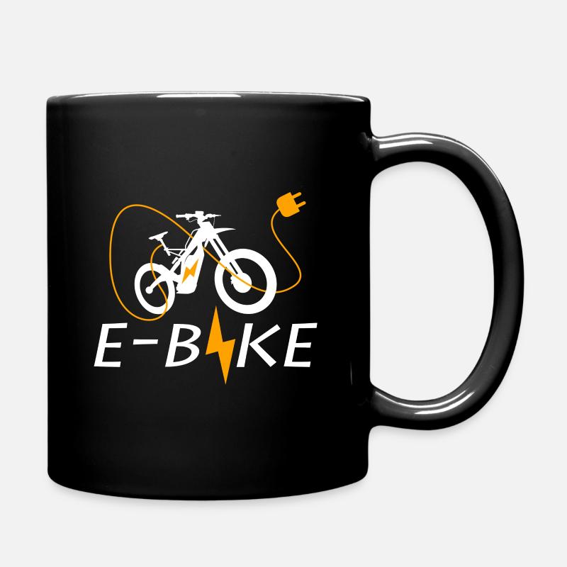 vélo électrique - Mug uni - noir