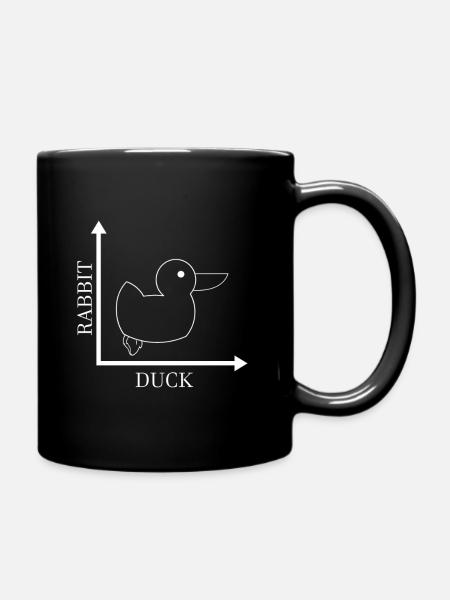 Rabbit Duck - Gone Wrong - Tasse einfarbig - Schwarz