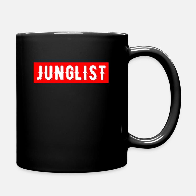 Drum And Bass Junglist - Tasse einfarbig - Schwarz