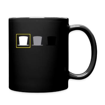 Hacker Cyber Security Pentester Hacker - Full Colour Mug - black - Right