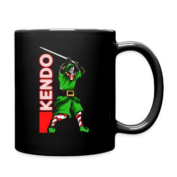 Kendo Christmas gift - Full Colour Mug - black - Right