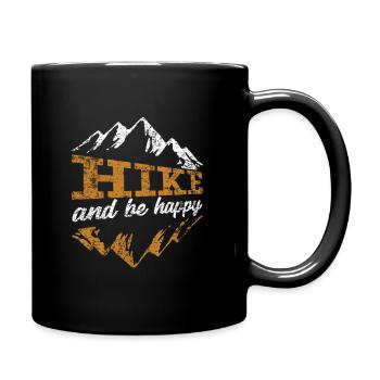 Randonnée - Mug uni - noir - Droite