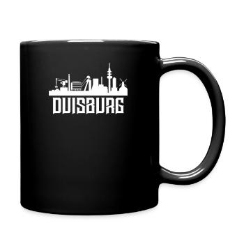 Duisburg - Mug uni - noir - Droite