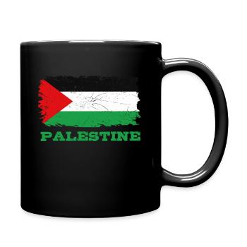 Palästina Flagge - Full Colour Mug - black - Right