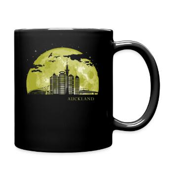 AUCKLAND Moon Light Nuit Etoiles Skyline - Mug uni - noir - Droite