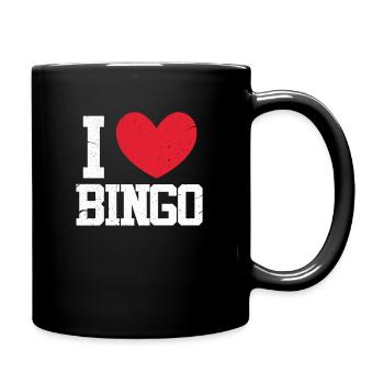 Bingo - Full Colour Mug - black - Right