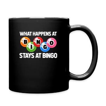 bingo - Full Colour Mug - black - Right