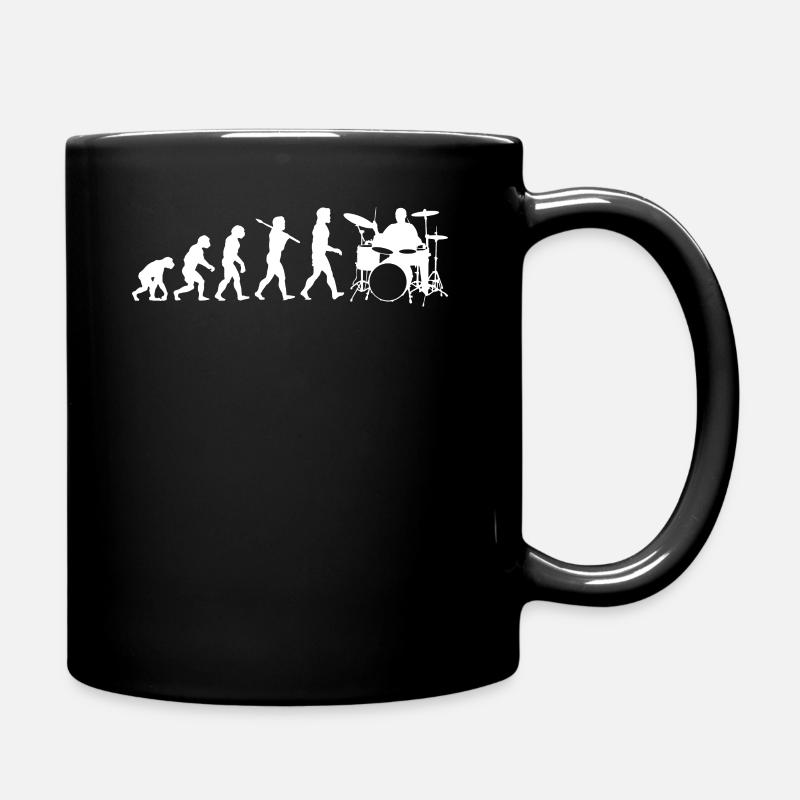 Drummer drummer drummer gift - Full Colour Mug - black