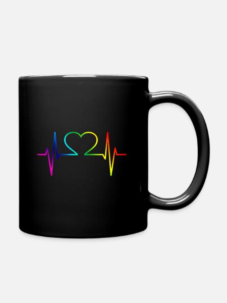 Cadeau Gay Pride - Mug uni - noir