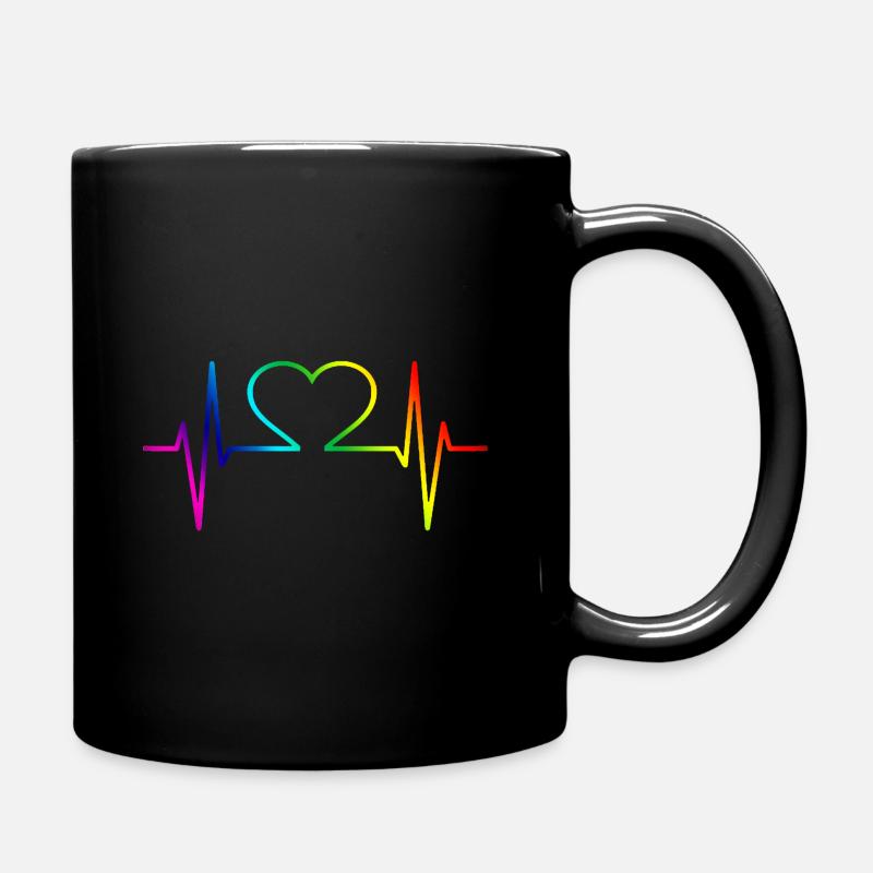 Gay Pride Gift - Full Colour Mug - black
