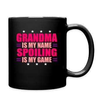 Idée cadeau mamie mamie cadeau grand-mère - Mug uni - noir - Droite