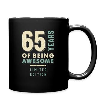 65 ans d'être génial - 65e anniversaire - Mug uni - noir - Droite