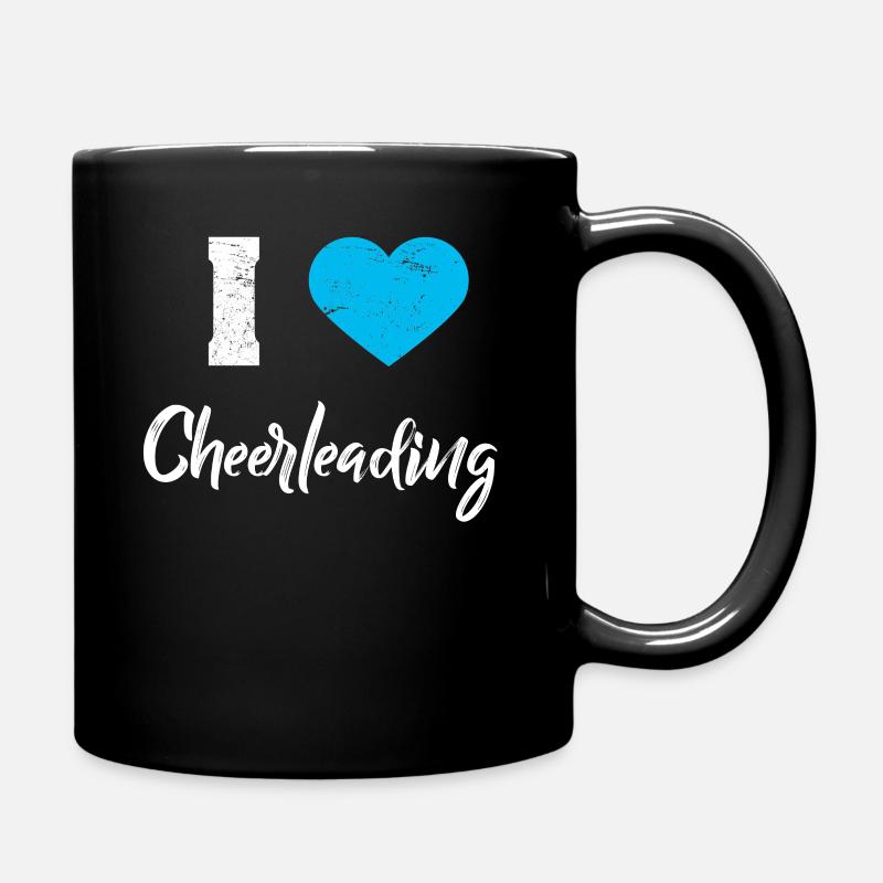 Cheerleading Cheerleader Garde Gardetanz Karneval - Tasse einfarbig - Schwarz