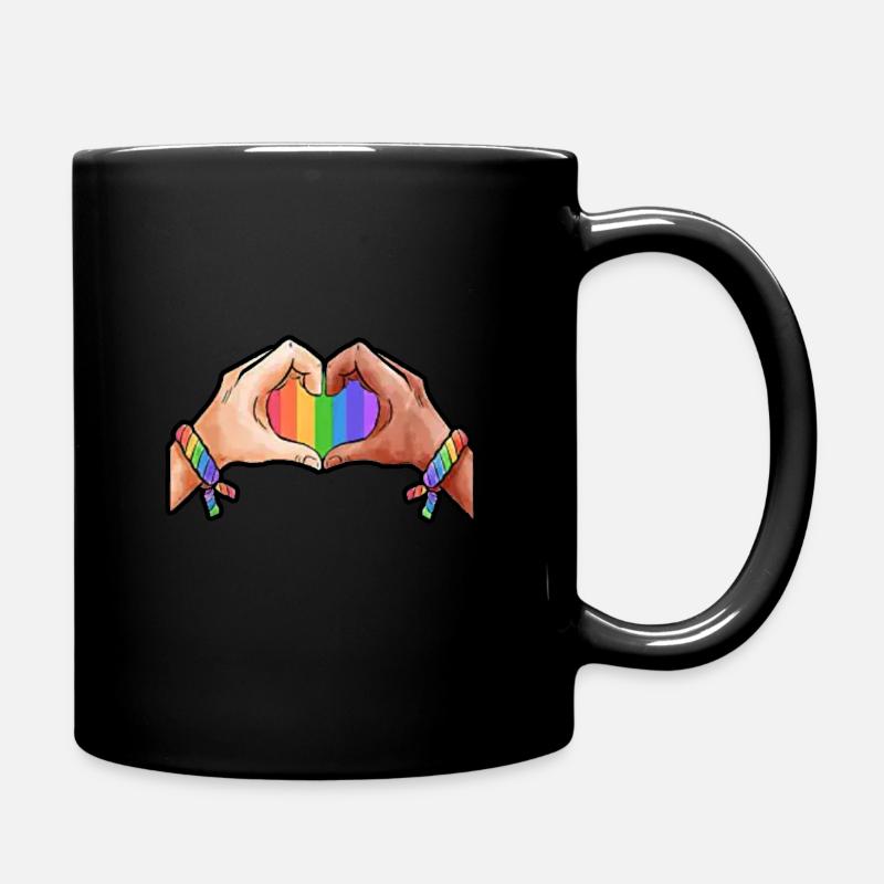 Cadeau Gay Pride - Mug uni - noir