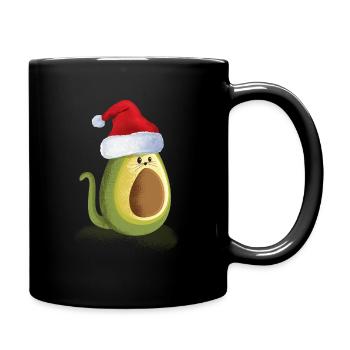 Noël laid Noël hiver avocat chat - Mug uni - noir - Droite