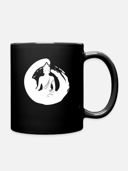 Bouddha Zen - Mug uni - noir