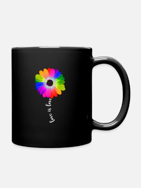 Gay Pride Gift - Full Colour Mug - black