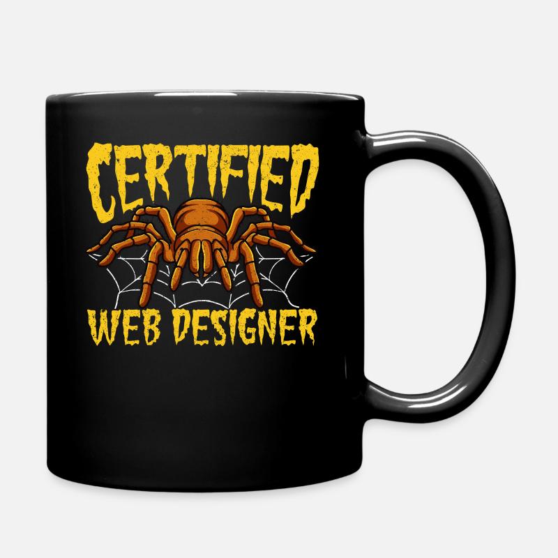 Web designer certifié - Mug uni - noir
