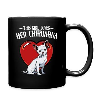 Chihuahua - Mug uni - noir - Droite