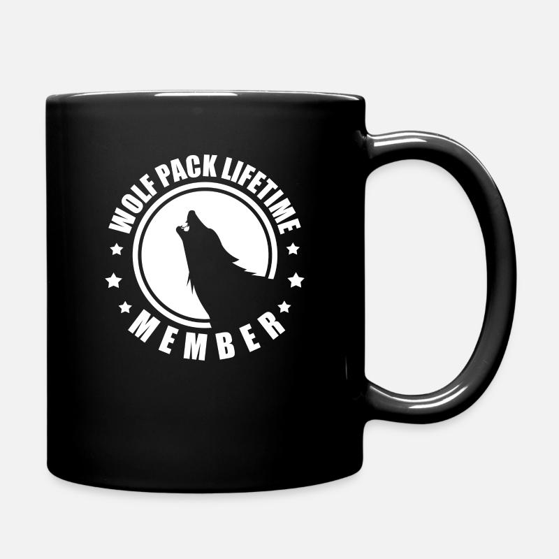 Wolfpack - Tasse einfarbig - Schwarz