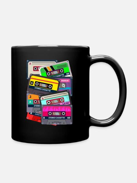Musique des années 80 - Mug uni - noir