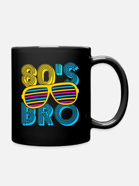 80 - Full Colour Mug - black