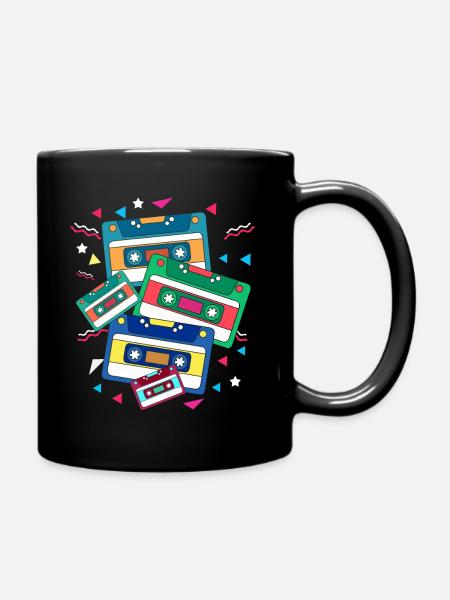 Genre de musique des années 80 - Mug uni - noir
