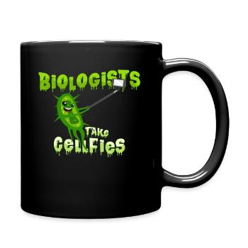Biology - Full Colour Mug - black - Right