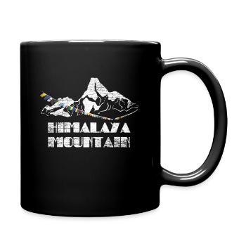 Himalaya Gift - Full Colour Mug - black - Right