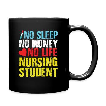 Formation d’infirmière - Mug uni - noir - Droite