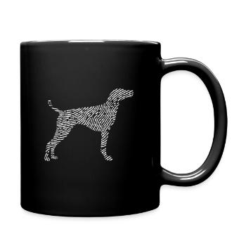 Maître Allemand Maîtresse Cadeau De Chien - Mug uni - noir - Droite