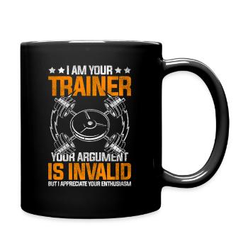Personal trainer - Full Colour Mug - black - Right