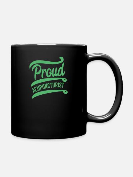Aiguille pratique acupuncture profession acupuncture - Mug uni - noir