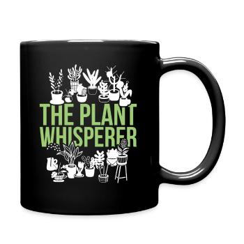 Jardinier - Mug uni - noir - Droite