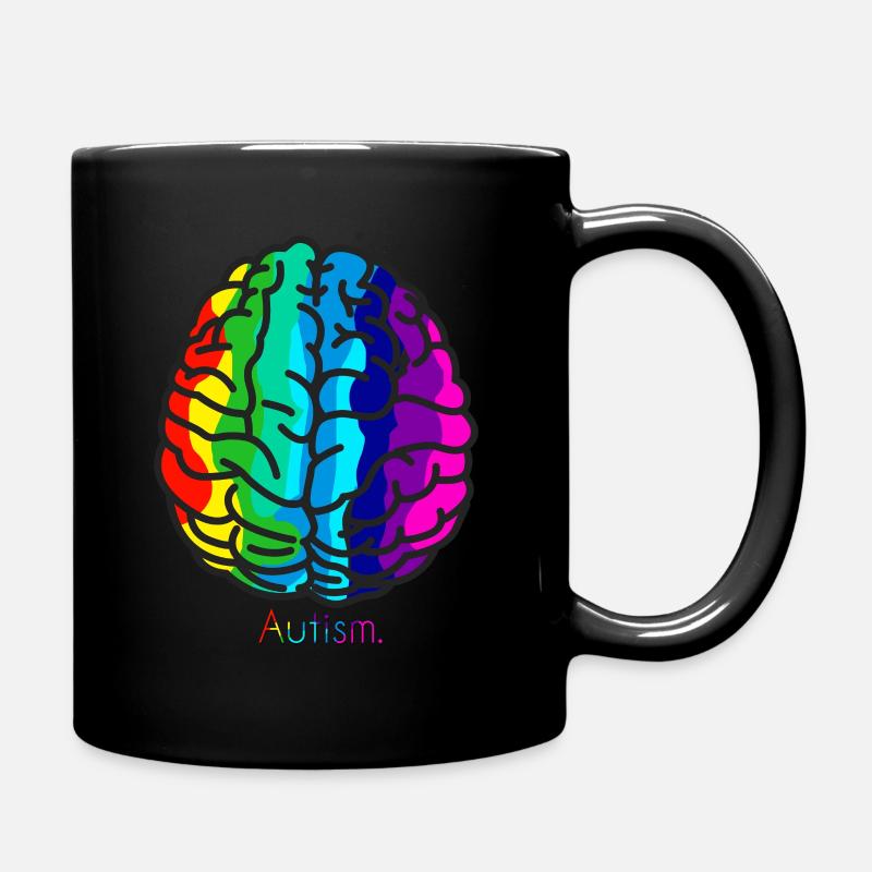 Autismus - Tasse einfarbig - Schwarz