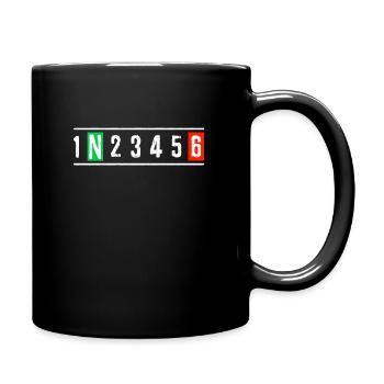 motorcycle - Full Colour Mug - black - Right