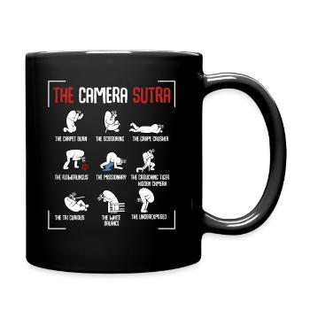 photographer - Full Colour Mug - black - Right