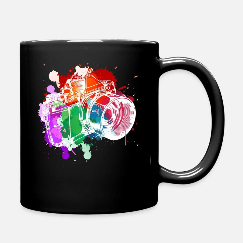Fotograf - Tasse einfarbig - Schwarz