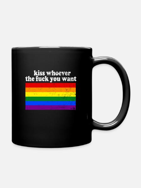 Gay Pride Gift - Full Colour Mug - black