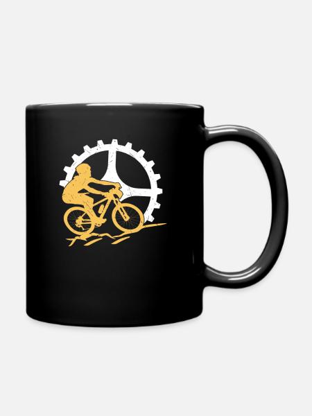cycling - Full Colour Mug - black