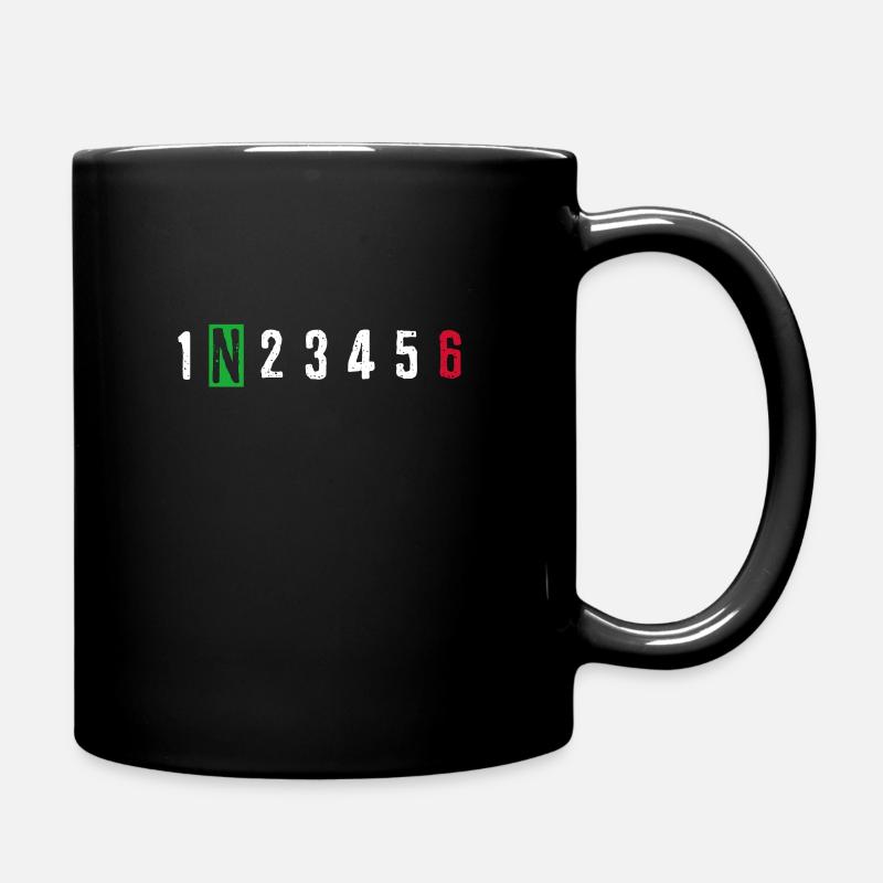 moto - Mug uni - noir